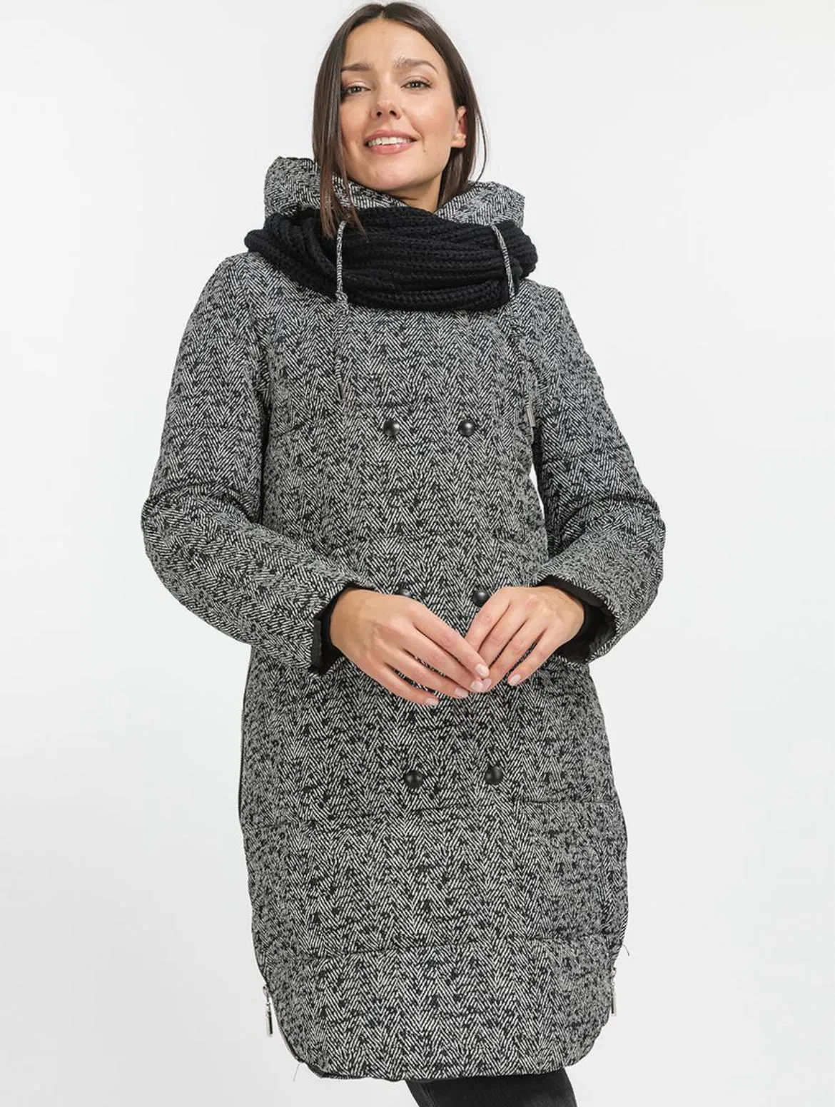 Winter Coat & Scarf Set