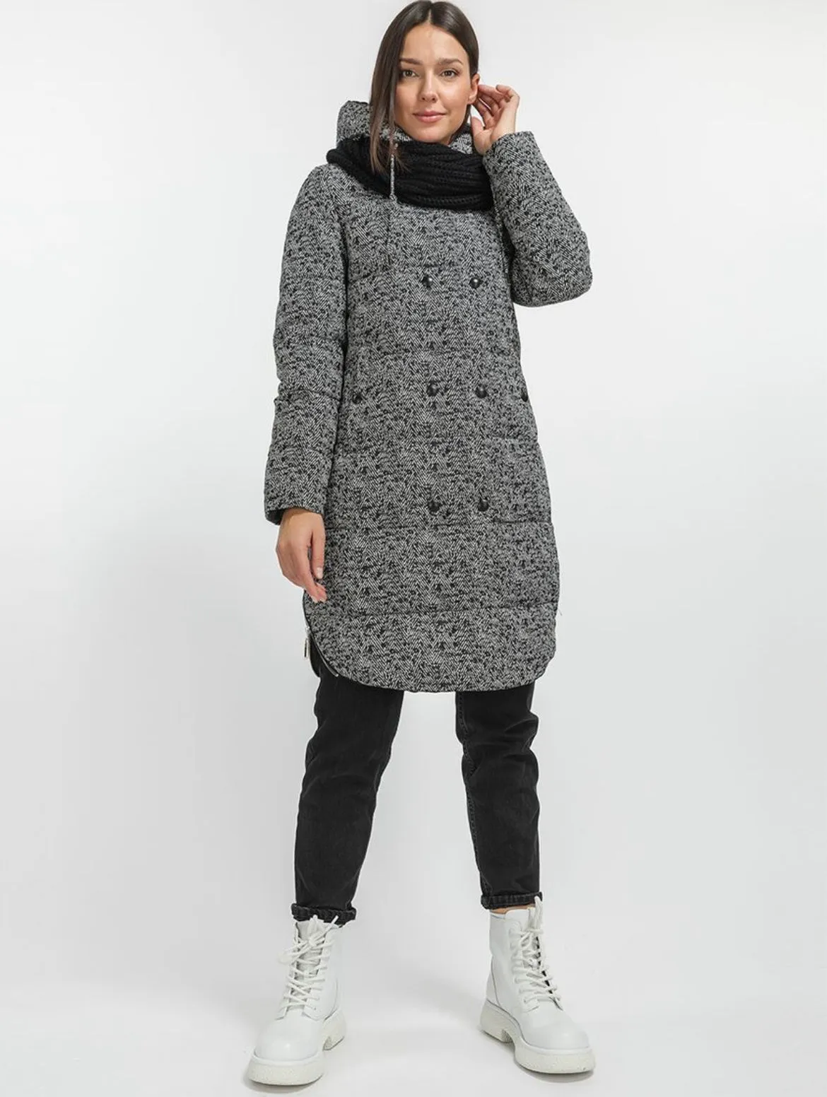 Winter Coat & Scarf Set