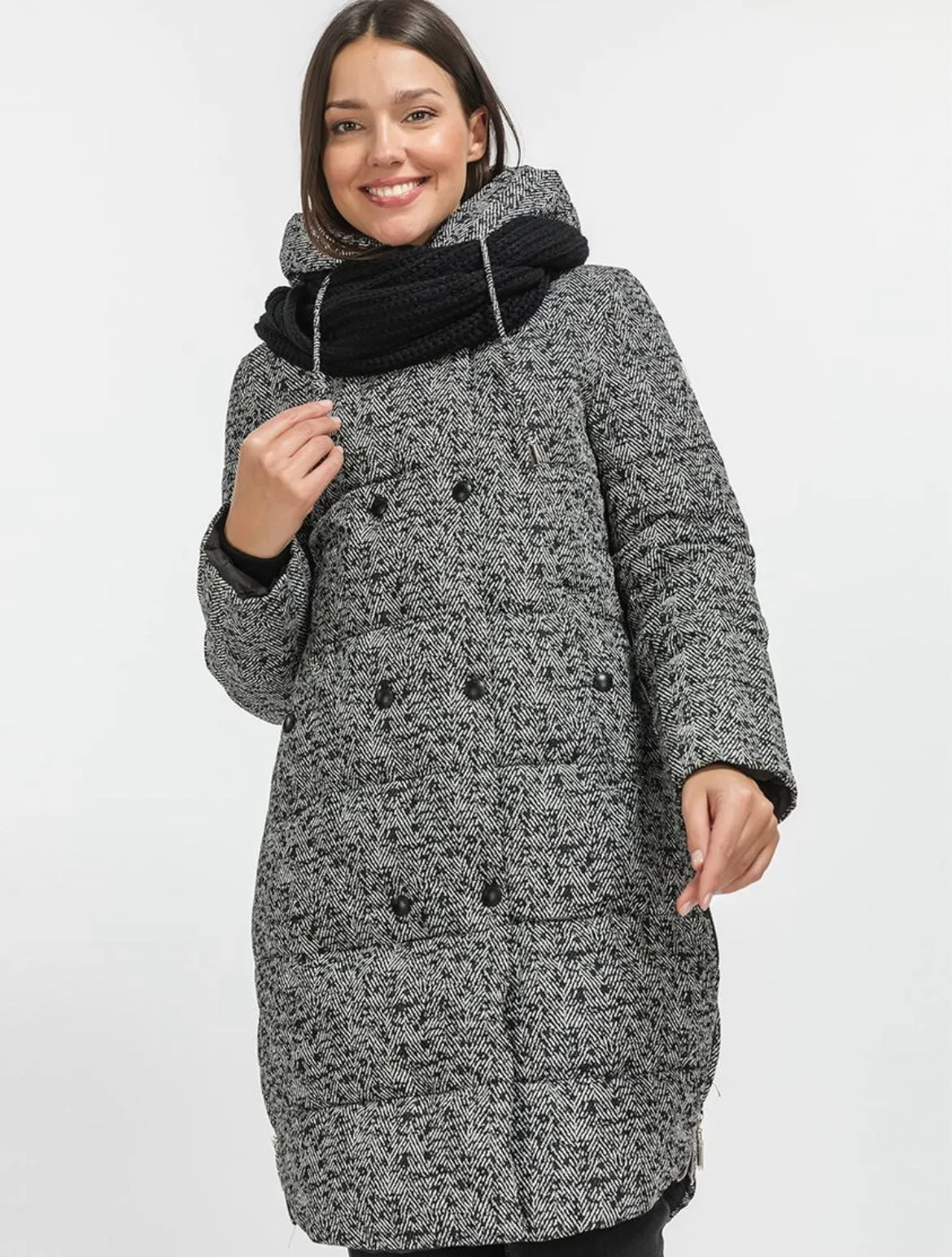 Winter Coat & Scarf Set